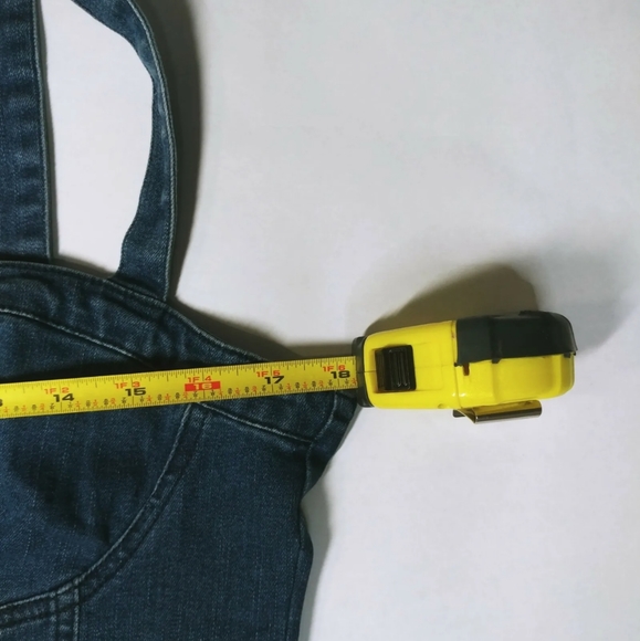 GUESS Denim Cropped Top - Picture 4 of 8